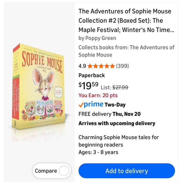 SOPHIE MOUSE Book Sets 💕 - Picture 5 of 5